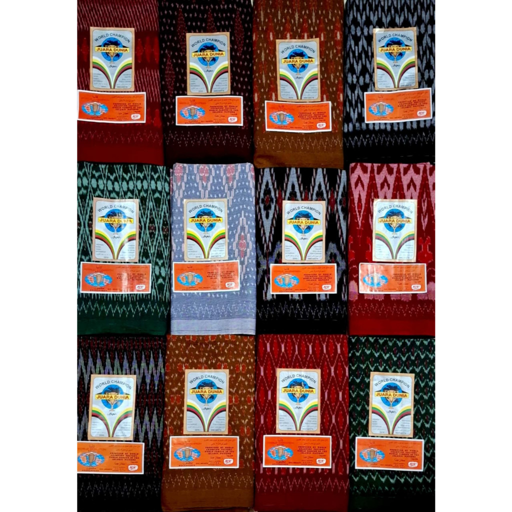 PROMO original sarung tenun asli Juara Dunia