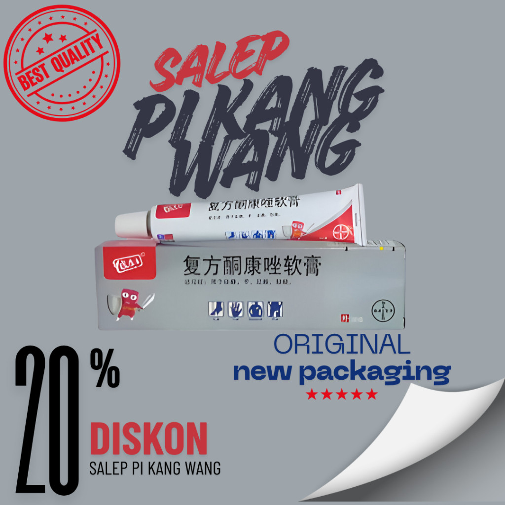Salep Pi Kang Wang Tube   Original Bayer  Salep Kulit Gatal