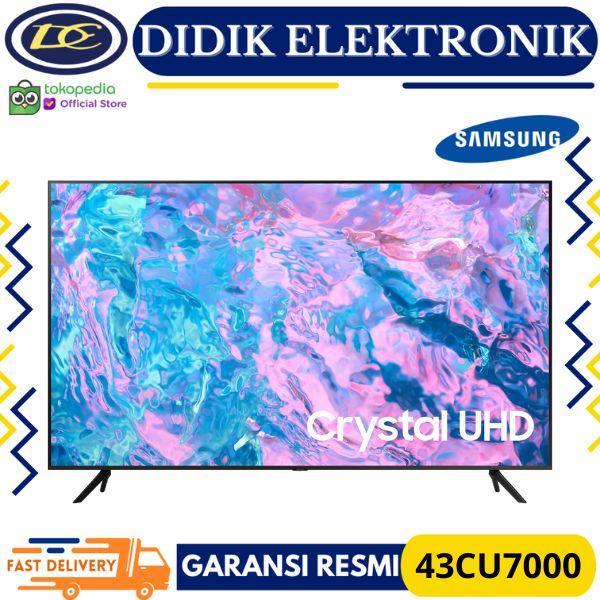 Samsung 43CU7000 Smart TV Crystal UHD 4K 43 Inch Purcolour CU7000