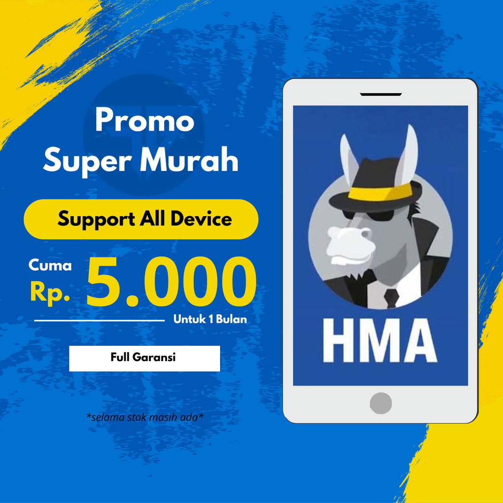 PROMO HMA VPN Premium Bergaransi Termurah
