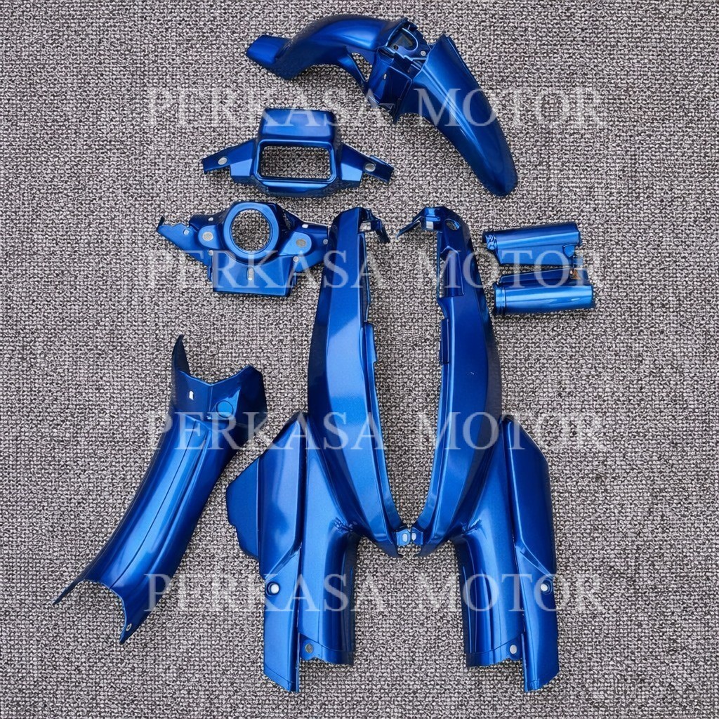 COVER BODY HALUS YAMAHA ALFA BODY BODI SET ALFA WARNA