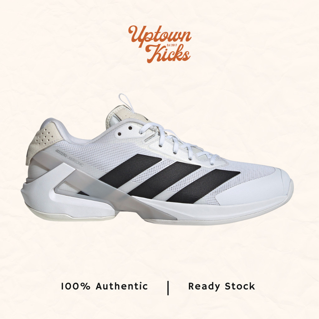 Adidas Tennis Shoes Men Ubersonic 5 White Sepatu Tenis Pria IE1376 (100% original)