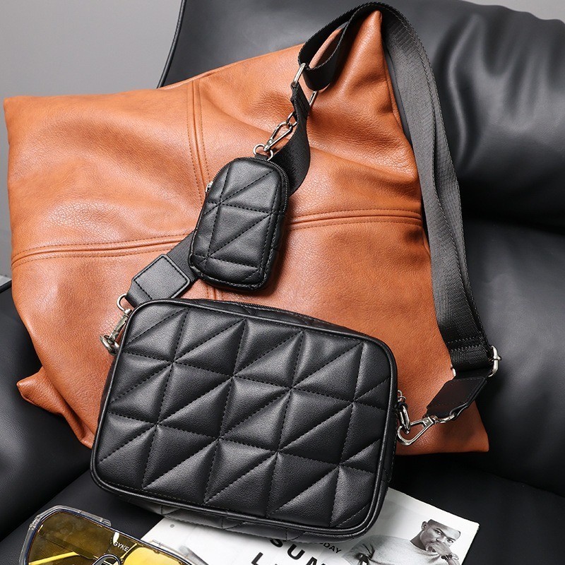 Tas Selempang Pria Kulit Tas Kulit Pria Tas Pria Tas Jalan SQUID