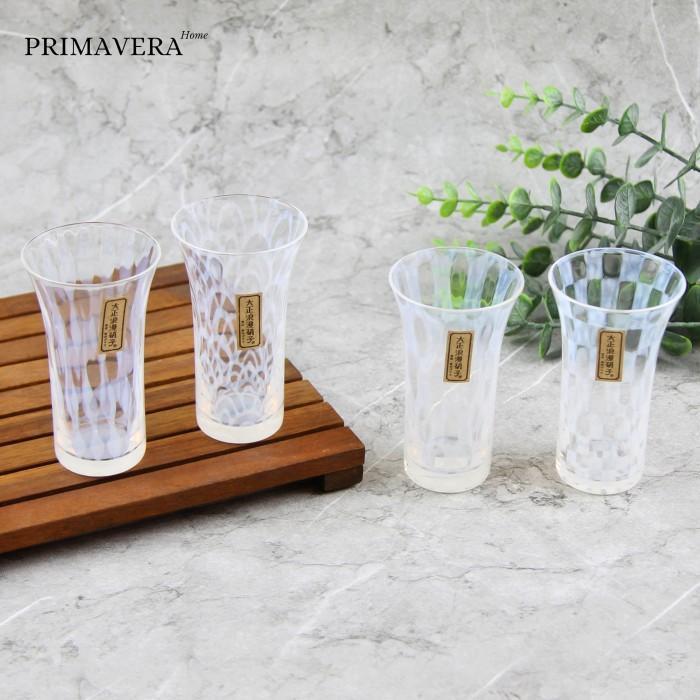 Hirota Glass Taisho Roman Shintozusa Beer Glass Made in Japan