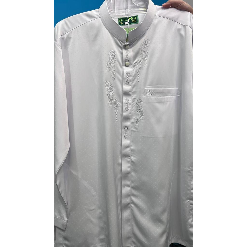 Baju Koko Al-Mia Anp-08 Jumbo Lengan Panjang PLS