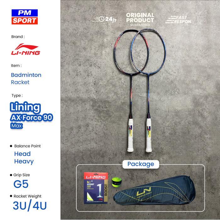 Raket Bton / Bulutangkis Lining AX Force 90 Max