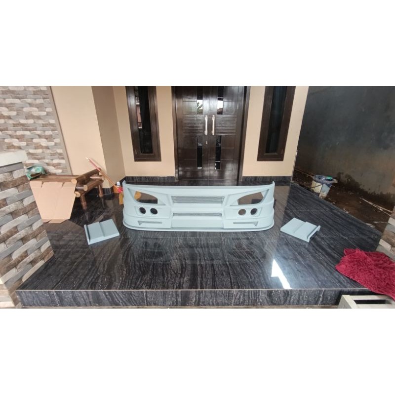 Bemper Truk Mitsubishi Canter Jambi Plat Besi Tebal