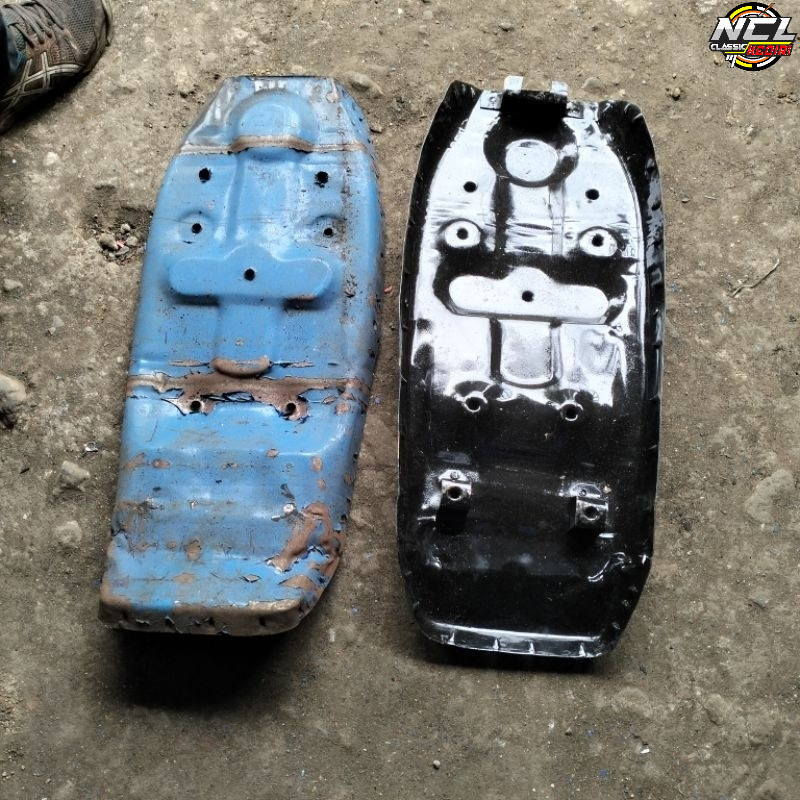 PLAT DASARAN DUDUKAN JOK MOTOR SUZUKI A100 ECONOS