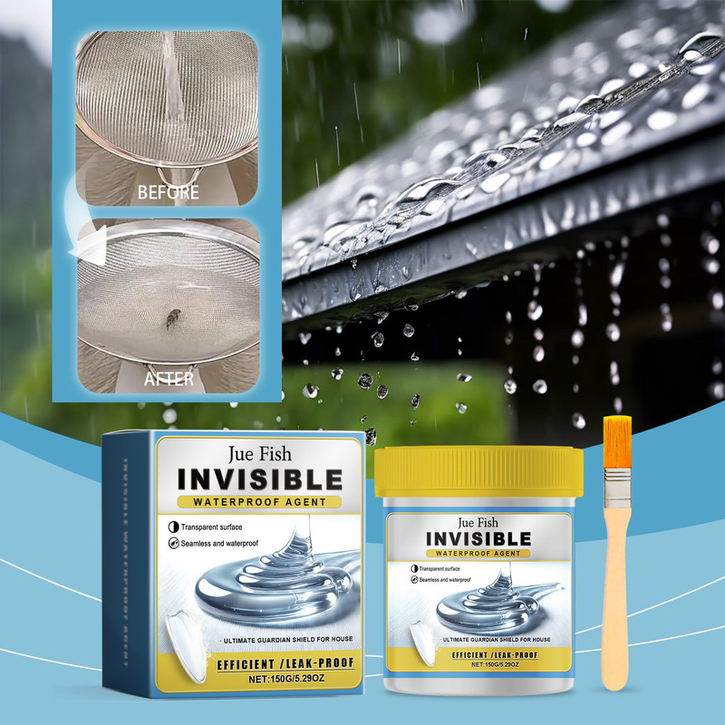 Anti Bocor Instan YH Lem Waterproof Transparan Ramah Lingkungan / Cairan Tambal Bocor / Atap & Pipa 