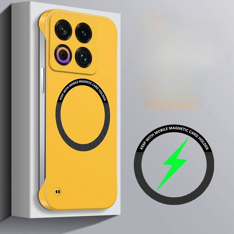 Untuk Meizu 22 Ultra-tipis Frameless Phone Case Untuk Meizu22 Magnetic Wireless Charging Hard PC Cov