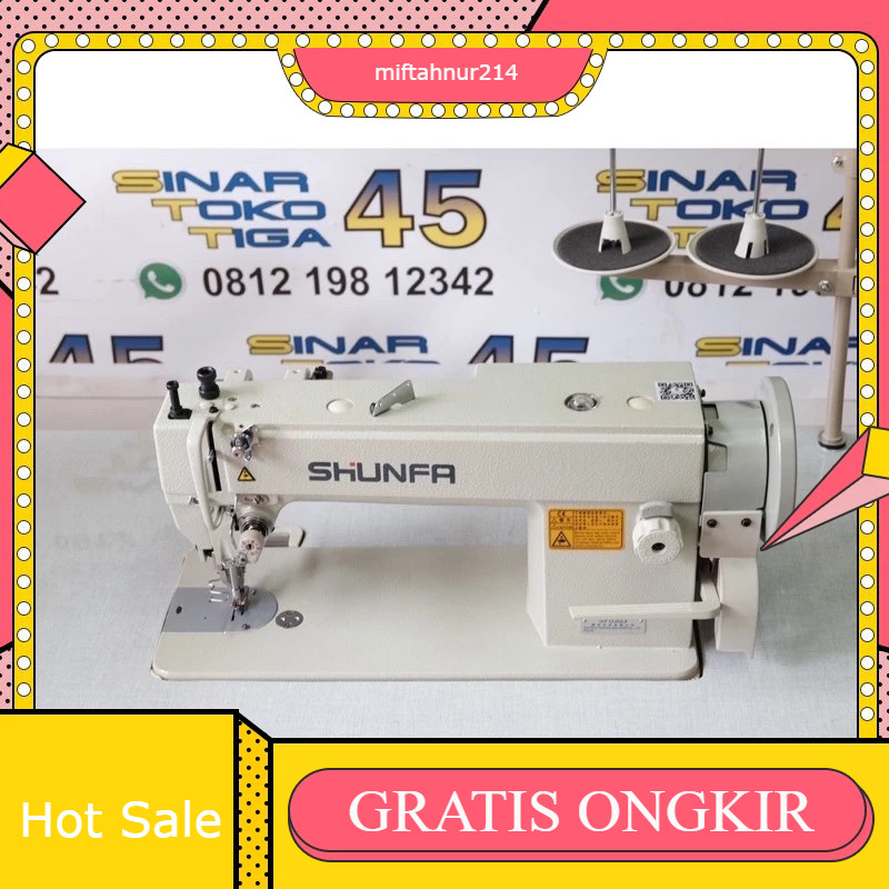 HEAD ONLY SHUNFA 0303CX Mesin Jahit Walking Foot