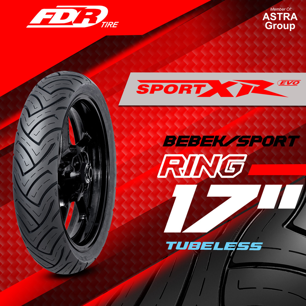Ban Motor Tubeless FDR SPORT XR EVO Ring 17