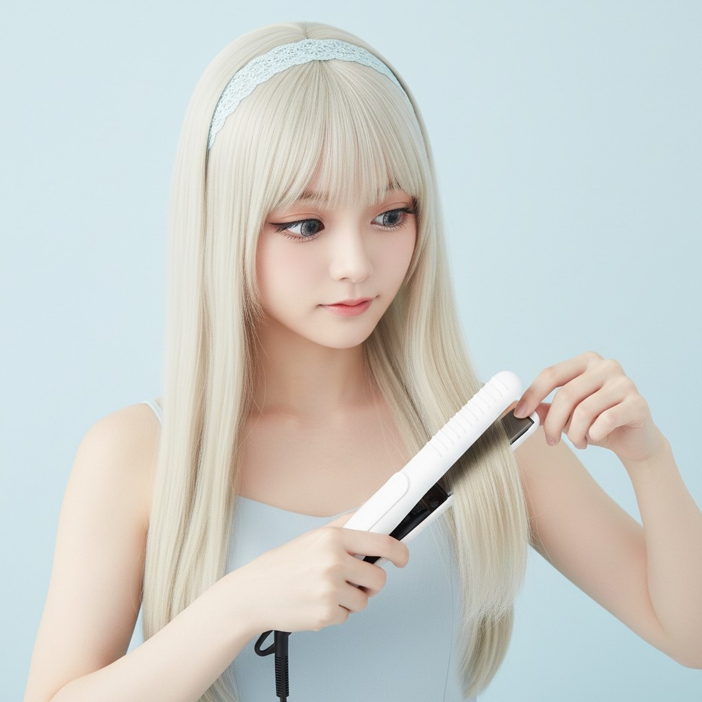 Elona Vermicelli ~ Ultra-Mini Straightener ( catokan mini )