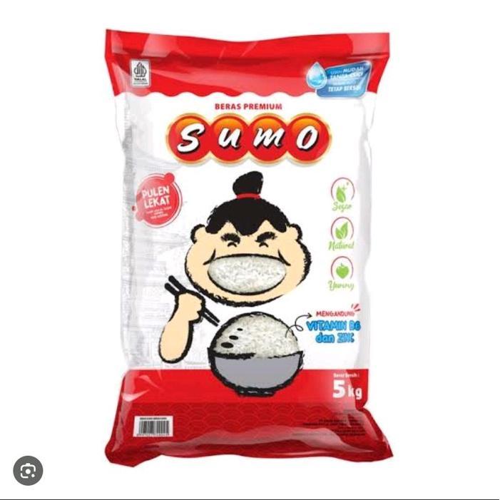 Beras Premium Fortifikasi Sumo Merah 5 KG / Beras Premium Fortifikasi Sumo Merah 5KG