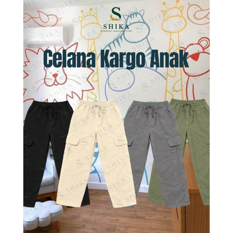 Celana Cargo Pants Anak/ Celana Cargo / Celana Kargo Wanita