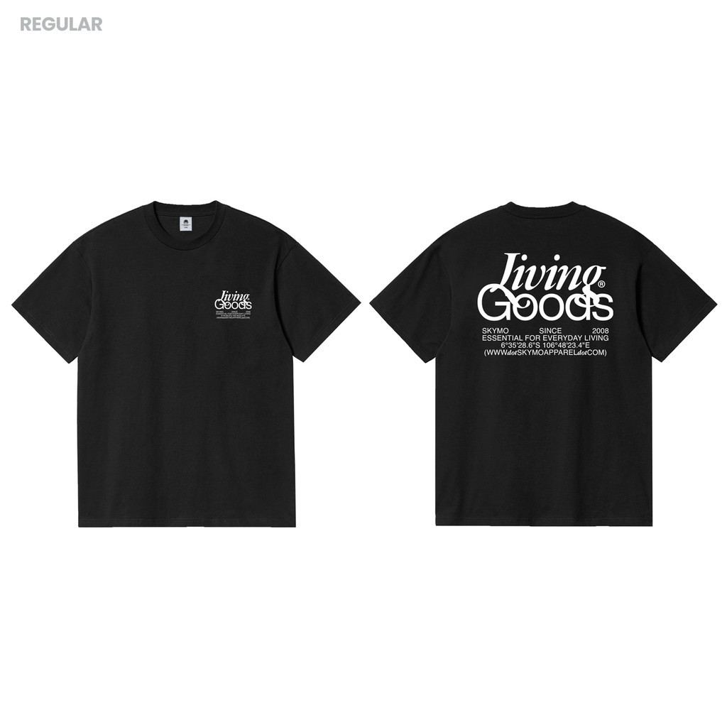 Kaos Skymo Apparel Swash Hitam kaos oversize unisex baju kaos pria COD