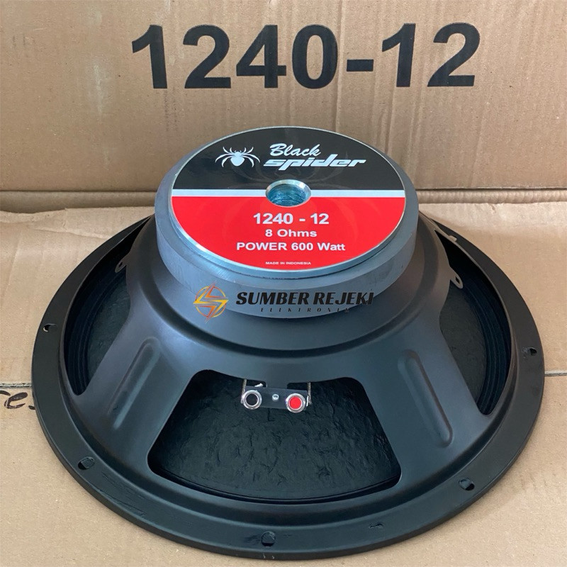 Speaker Black Spider 12inch 1240-12 Original Black Spider