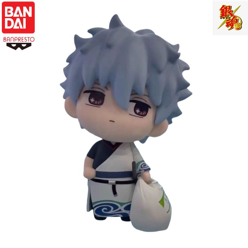 In Stock 100%original Bandai Banpresto Sakata Gintoki Action Figure Doll Brand New Boxed Animation P