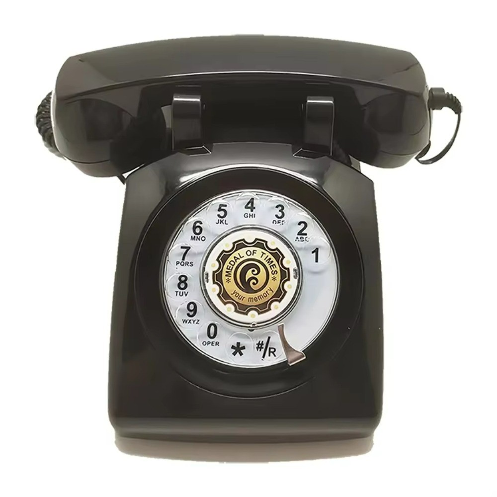Retro Phone Rotary al Telephone Android Landline Phone Cordless Cordless Landline Phone