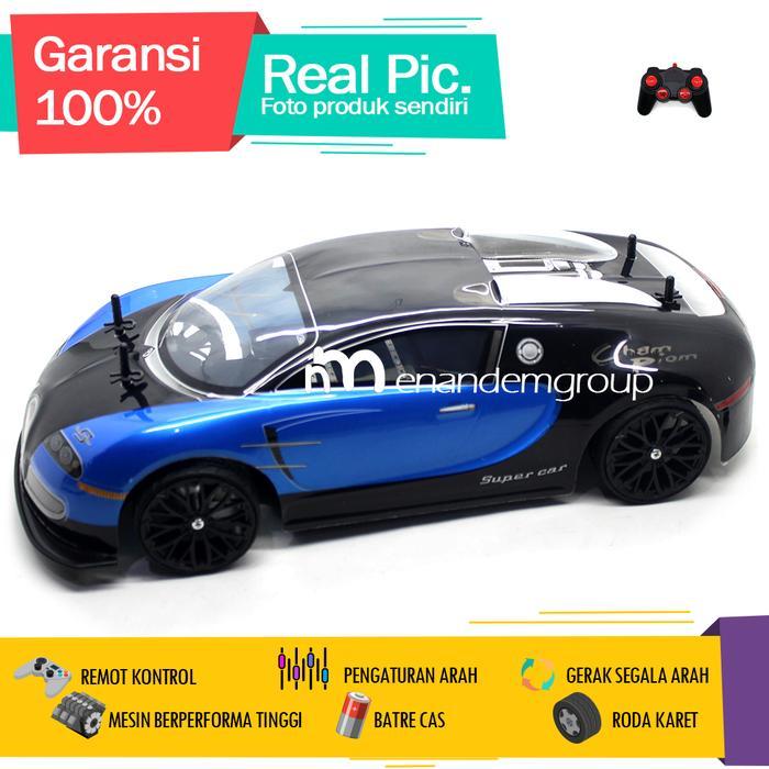Mainan Mobil Remot Kontrol RC Drift Sedan Balap All 4 Wheel Steering 4WD 8CH 2 Speed Jumbo 1/10 Remo
