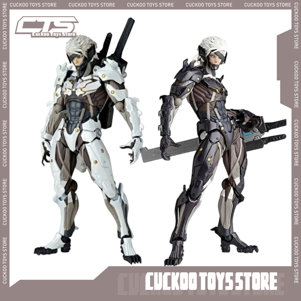 Kaiyodo The Ocedo Yamaguchi 140 Ex Metal Gear Action Figure Mgs Raiden Metal Gear Rising Rising Thun