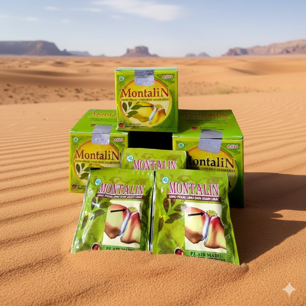Manjur MontalinMon-K Psuel Kapsul Asli 100% Original