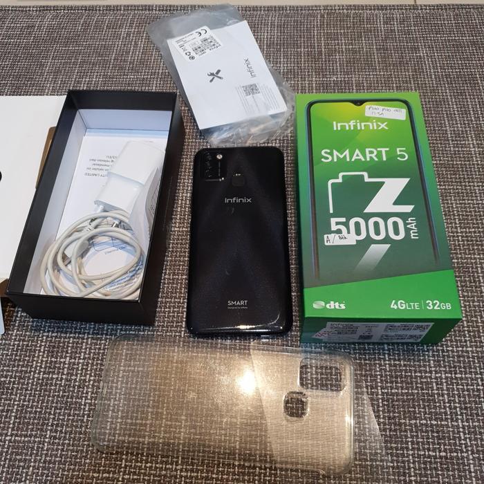 hp infinix Smart 5 2/32GB fullset mulus net - grade C