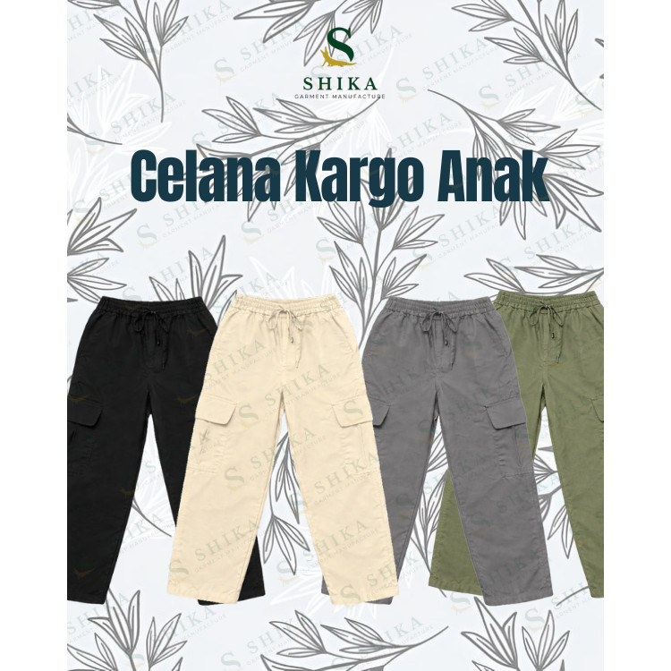 Celana Cargo Pants Anak/ Celana Cargo / Celana Kargo Wanita Kargo Anak