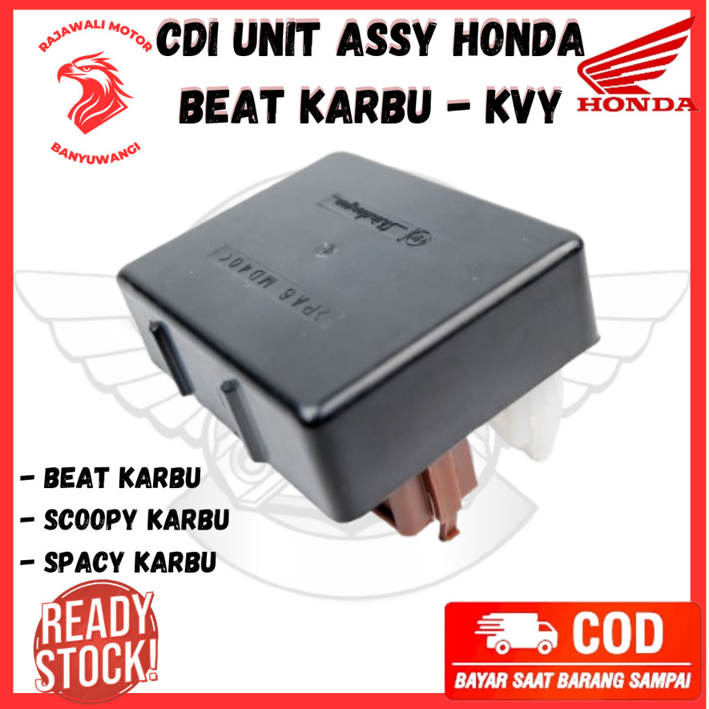 CDI Beat Karbu Ori / CDI KVY Honda Scoopy Karbu & Spacy Karbu - 30410-KVY-960