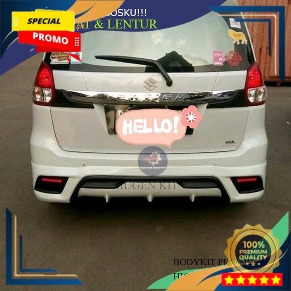 AKSESORIS BEMPER MOBIL BODYKIT ERTIGA BELAKANG MODEL YARIS