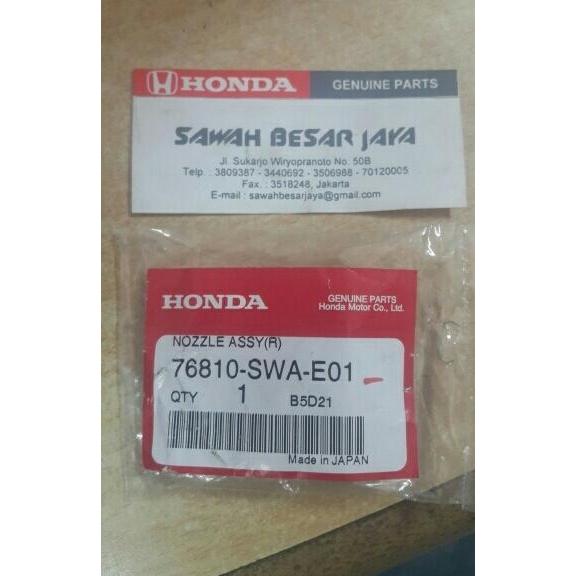 nozzle / tempat keluar air wiper crv BERKUALITAS