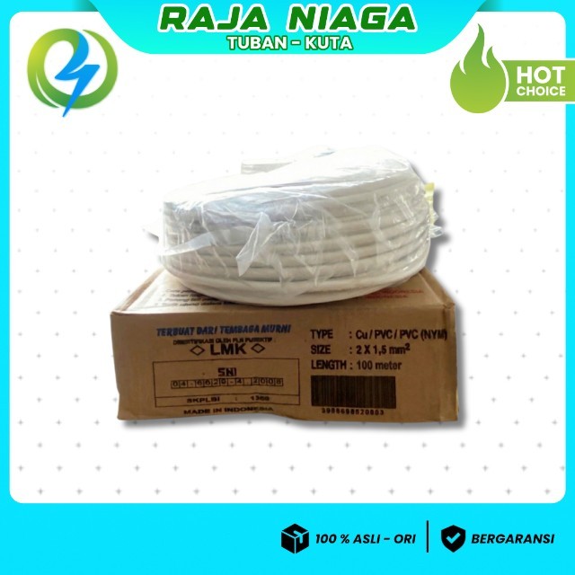 KABEL NYMHY 2X1.5 VISICOM 100 M