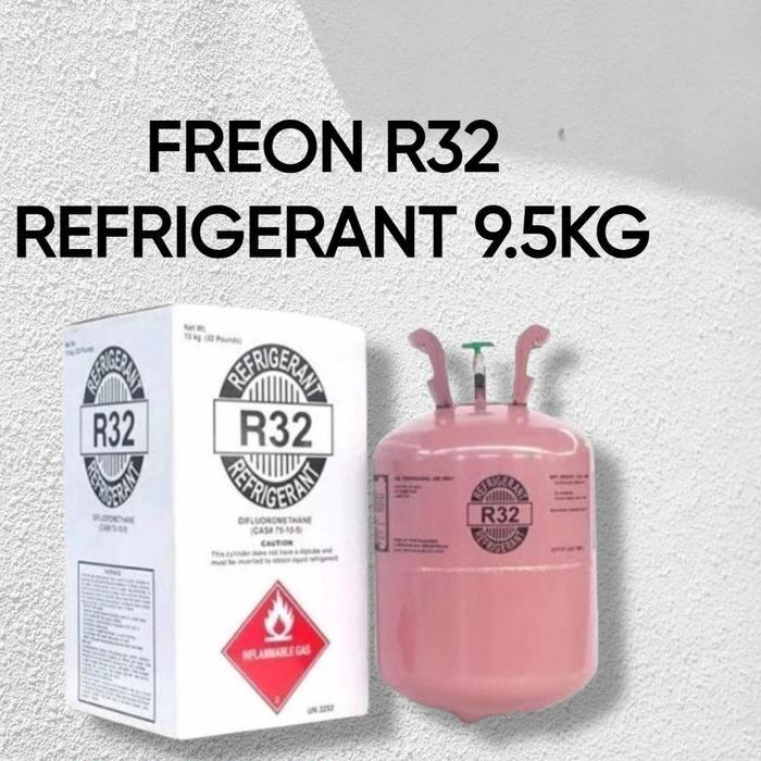 Freon R32 Refrigerant (R 32) Tabung 9,5 kg