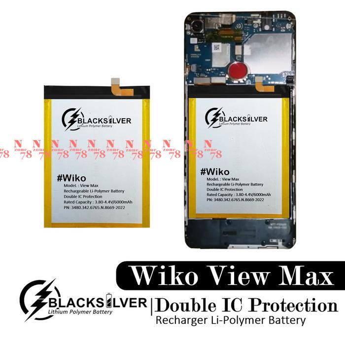 Baterai Wiko View Max Double IC Protection