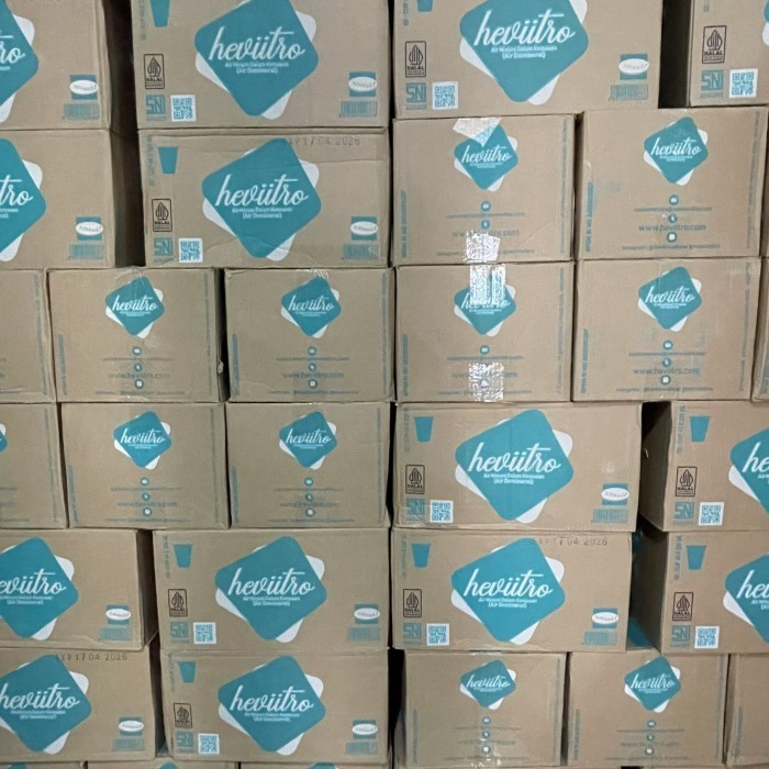 Hevitro Air Mineral Cup 220ML / Air Mineral Cup 220Ml / 1 Dus / 48 Pcs