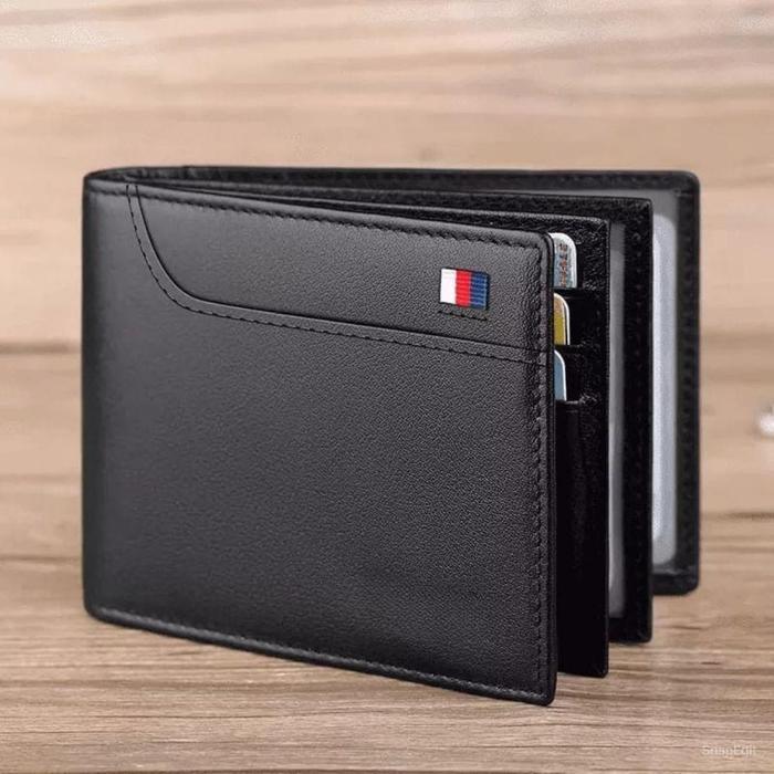 Dompet Pria William Polo Dompet lipat pria Dompet keren Dompet laki-laki Dompet lipat dua Dompet ana