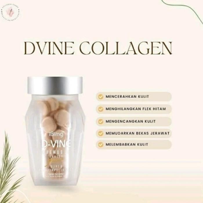 TerLarisCantik- DVINE COLLAGEN ORIGINAL D VINE ORI PERMEN Pemutih