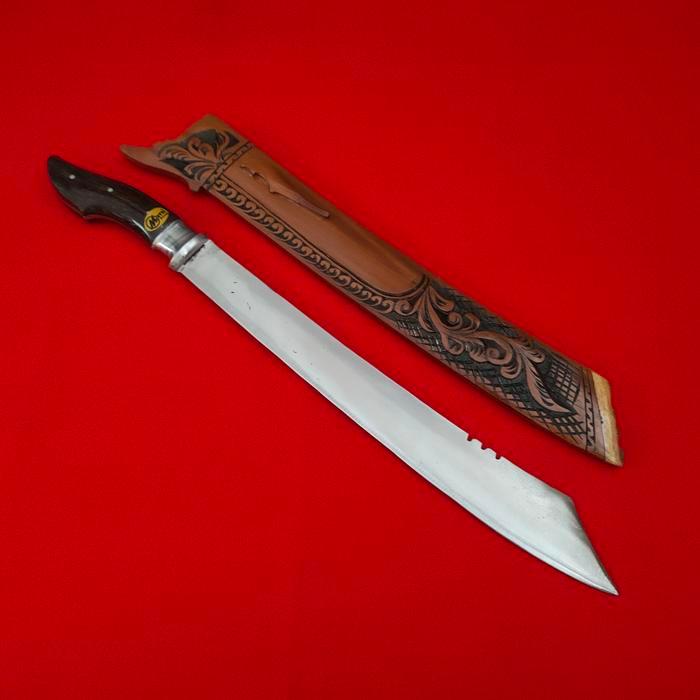 Golok Kebun Motif Patimura Bahan Baja Per Dural 40cm