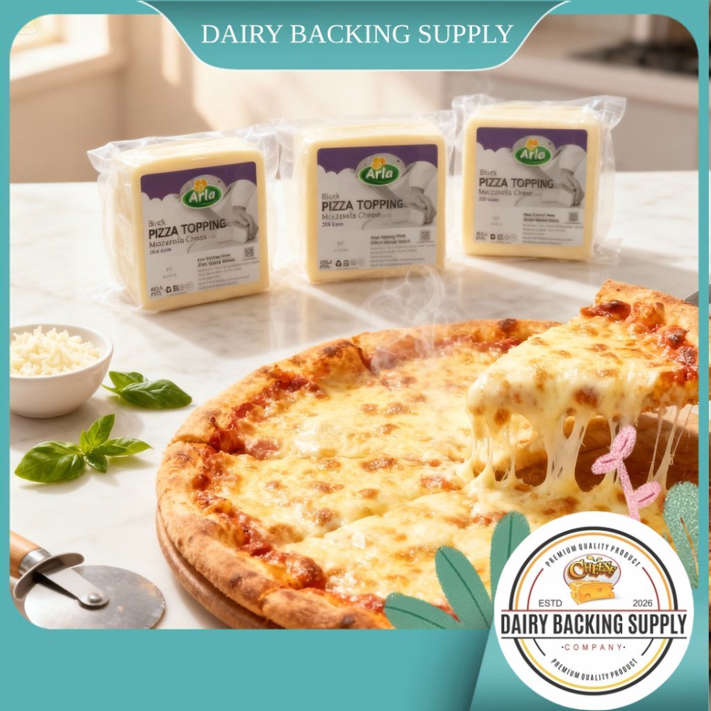 Keju Mozzarella Arla Pizza Topping 500gr