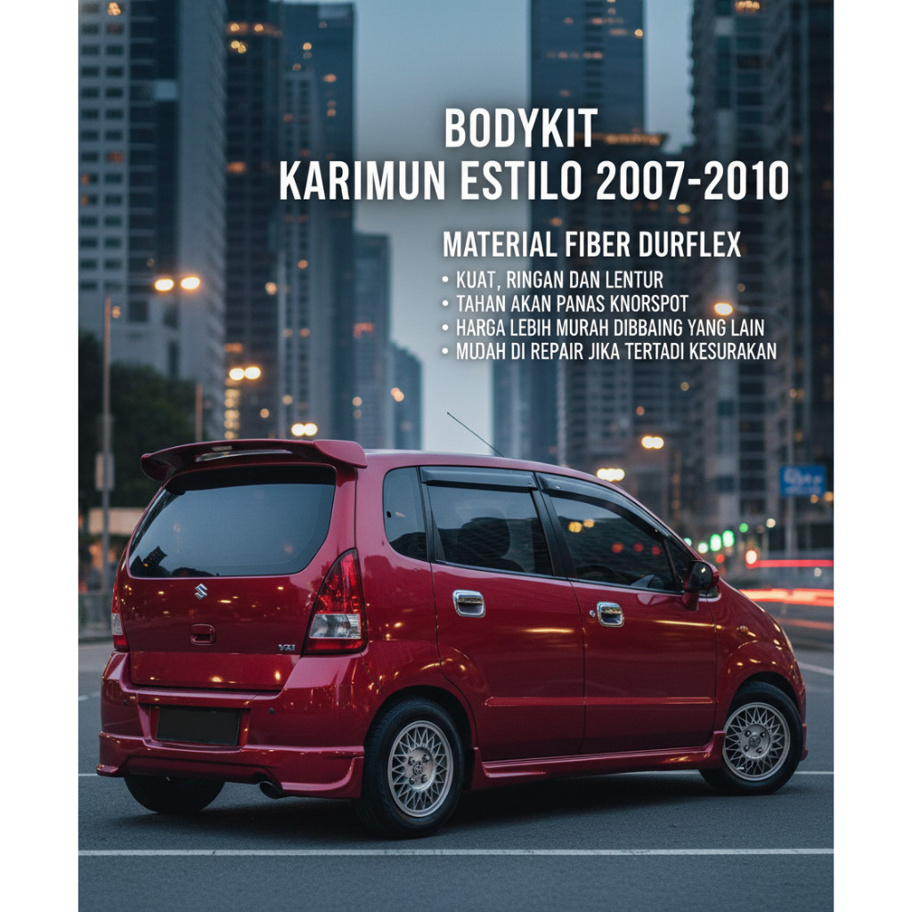 cicilan 0% bodykit karimun estilo 2007 -2010  bodikit karimun estilo body kit karimun estilo
