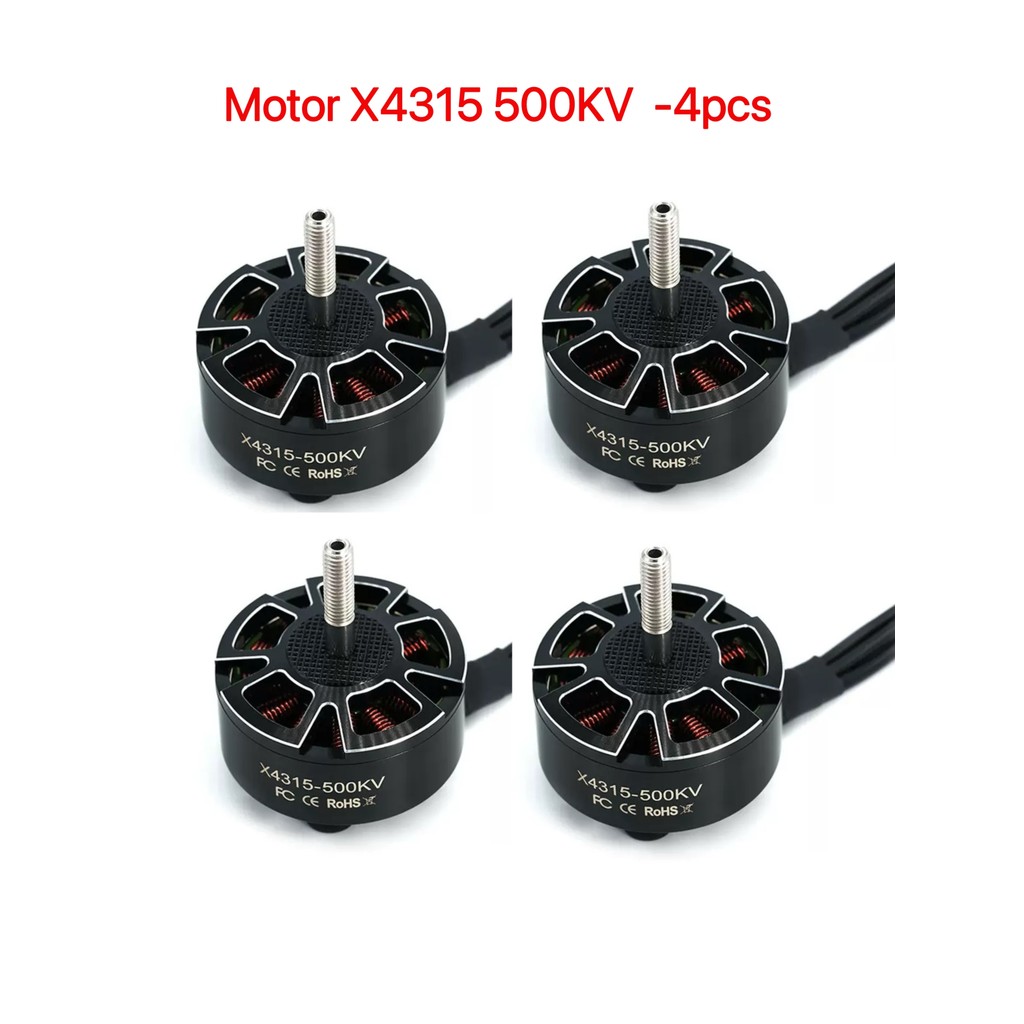 Hot X4320 Brushless Motor FPV Multi Rotor Motor 4320 350KV 3-8S High Speed Motor 6mm Shaft For RC Fi