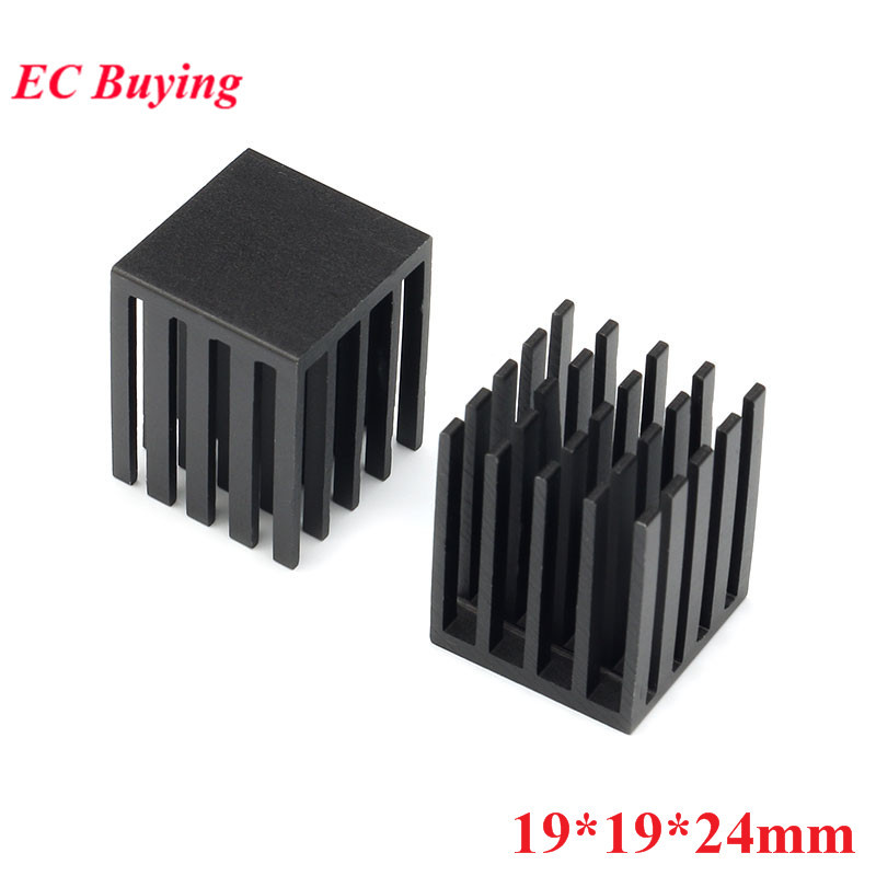 10pcs/1pc 19*19*24mm Aluminum Heatsink Heat Sink Raator Cooling cooler For Electronic ip IC LED comp