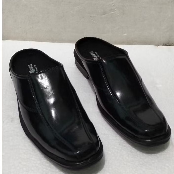 Sepatu selop pantofel pria sepatu formal pria tanpa tali sepatu sandal pria bustong pantopel slop pr