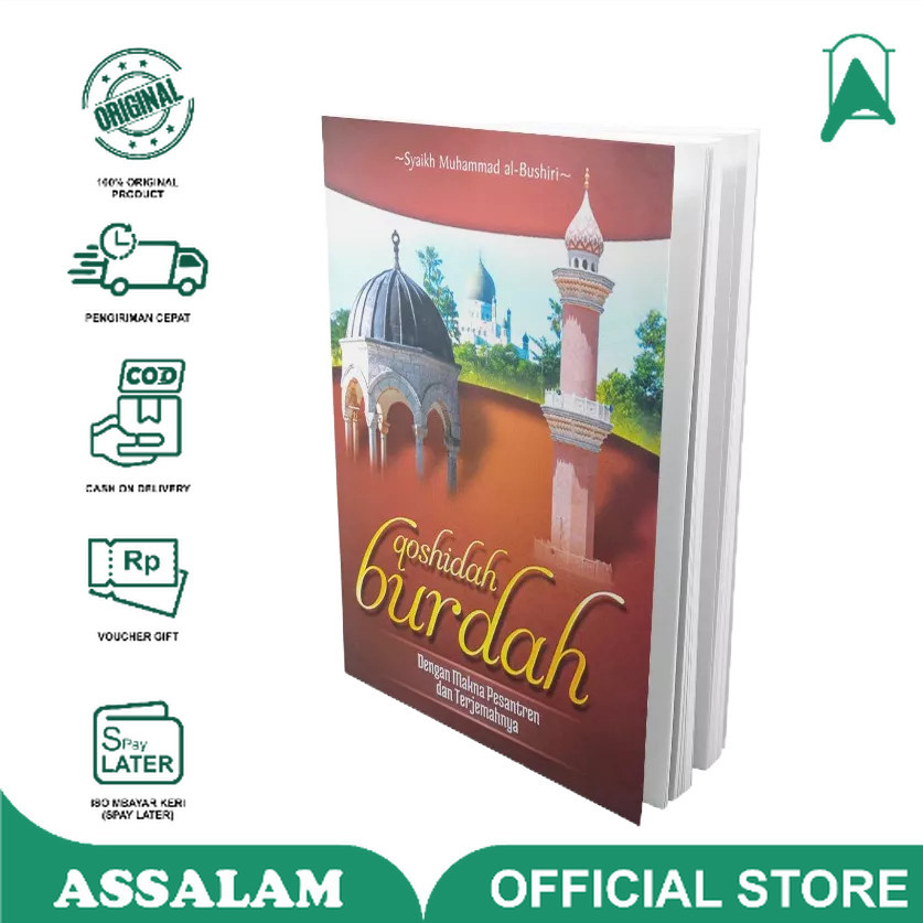 Terjemah Qosidah Burdah dilengkapi Makna Pesantren