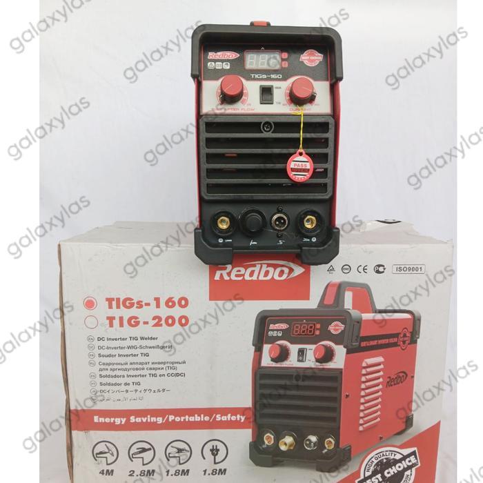Mesin Las Argon STAINLESS Redbo TIG 160 Trafo Las MMA 160 A Inverter