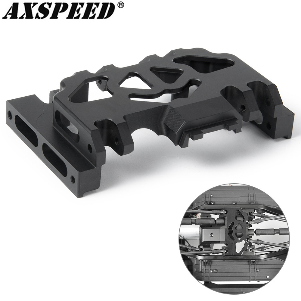 AXSPEED assis Skid Plate Center Gearbox Mount for 1/10 RC Crawler TRX-4 Series Upgrade Parts