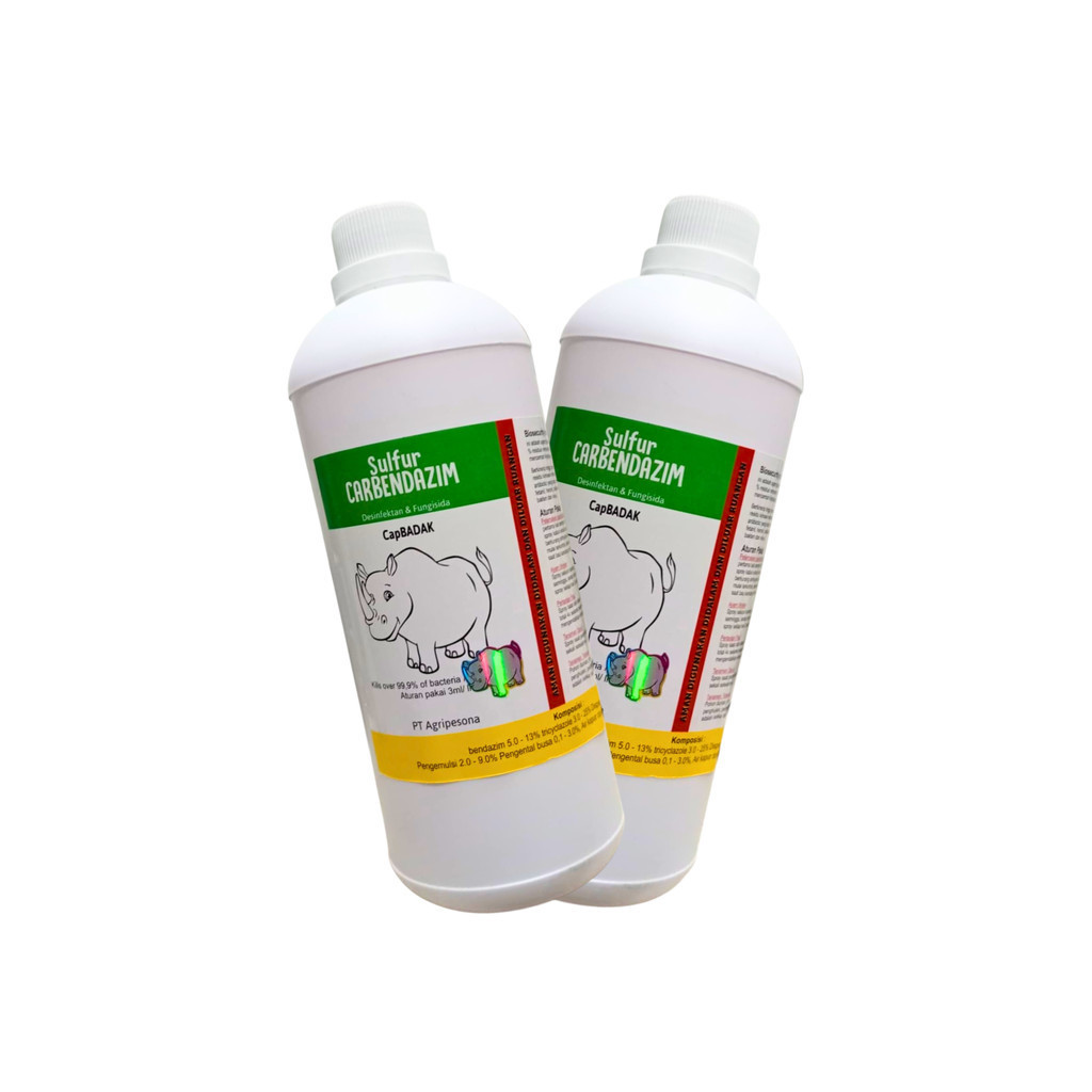 Desinfektan Cap Badak 1 Liter – Penghilang Residu Kimia & Bau Kandang
