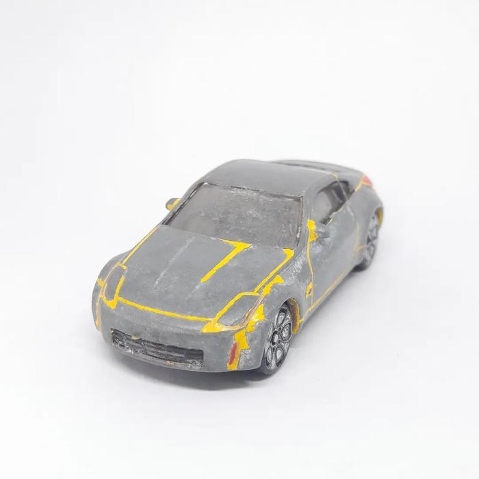 Nissan Fairlady Z - Realtoy Diecast Skala 64 Junk Mobil Mainan Anak 2ND