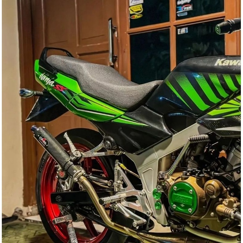 Striping Lis sticker standar ORI Kawasaki ninja ss 2014 hijau stiker ninja ss hijau striping ninja s