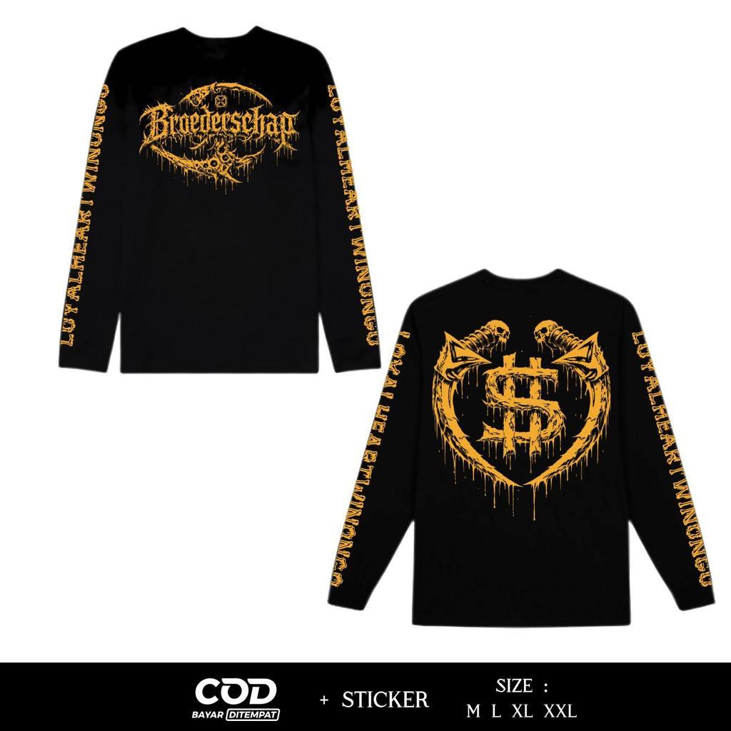 KAOS LENGAN PANJANG PSHW BROEDERSCHAP T-SHIRT LONGSLEEVE PSHW - KAOS LENGAN TANGAN PANJANG PSHW TERB